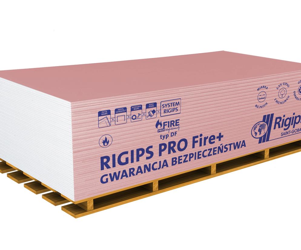 Płyta g-k RIGIPS PRO Fire+ typ DF