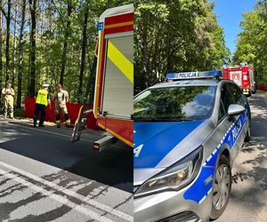 Nie żyje 35-letni motocyklista. Uderzył w drzewo