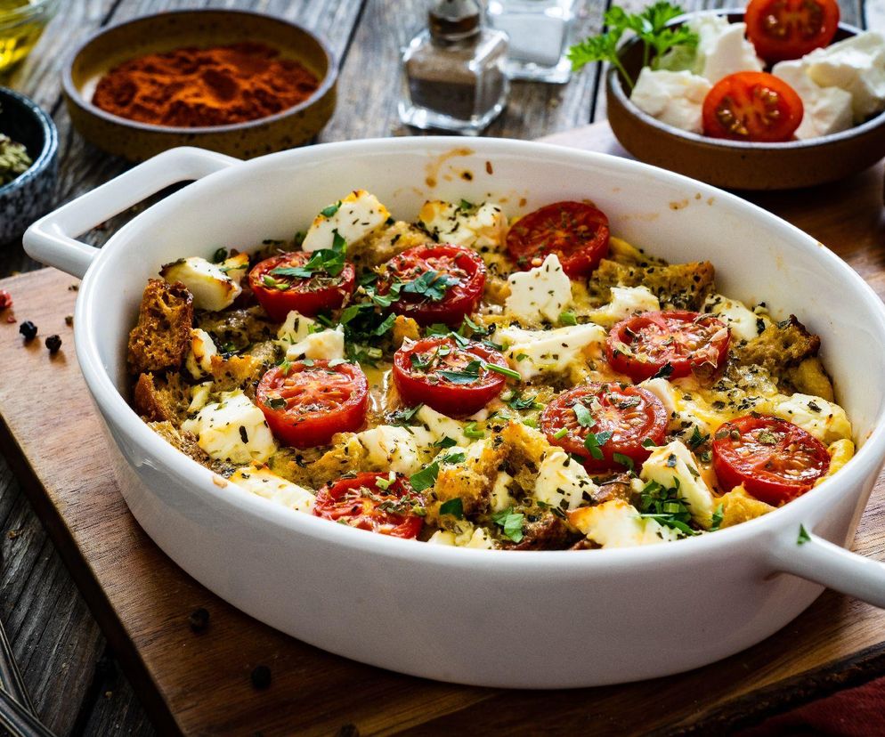 pieczone warzywa z fetą