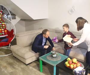 Donald Tusk odwiedził 7-letniego Jasia