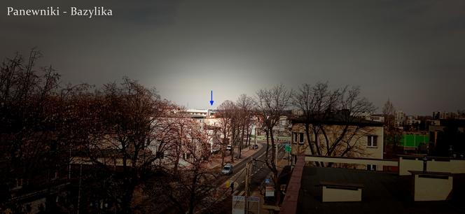 Widok na Piotrowice z góry. Piękna panorama dzielnicy