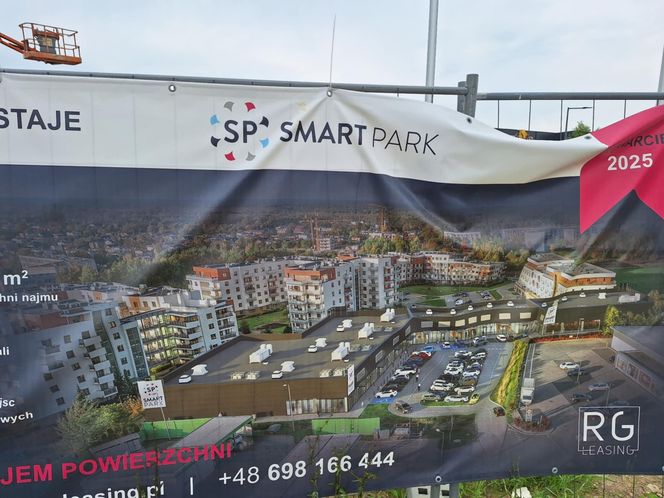 Wkrótce otwarcie parku handlowego Smart Park