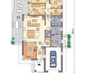 Projekt domu M240 i M240a Zamierzony