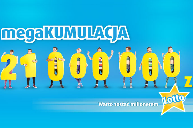 Wyniki lotto 7.04.2015 - kumulacja 21 000 000