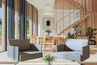 Podcieniowy dom audio-widokowy