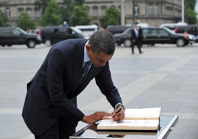 Obama z wizytą u Komorowskiego