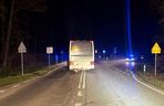 Kierowca autobusu potrącił pieszego. Mężczyzna zmarł w szpitalu