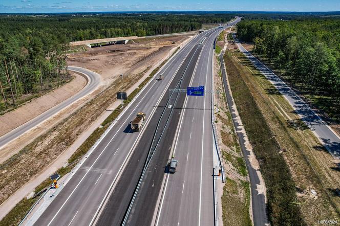 Tak wygląda nowy odcinek A2 Kałuszyn - Groszki