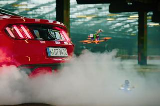 Dronekhana: widowiskowy wyścig dronów między samochodami Forda