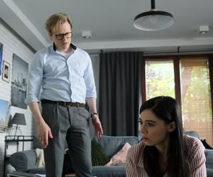 M jak miłość, odc. 1879. Iza (Adriana Kalska), Radek (Philippe Tłokiński)