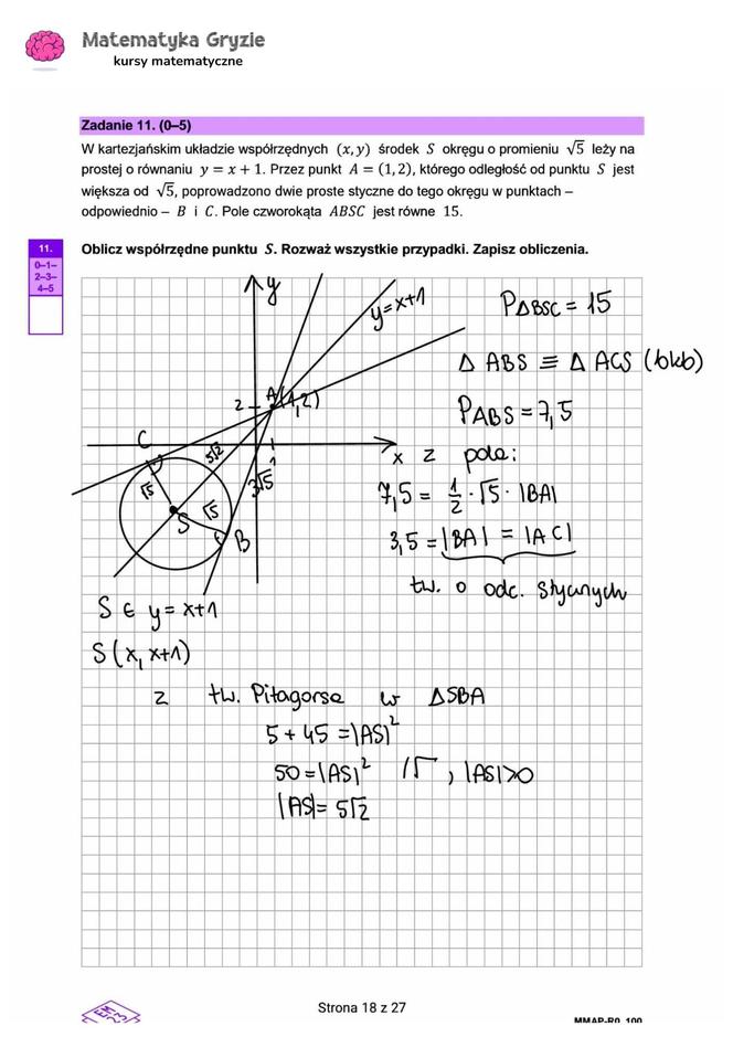 Matura 2024 - matematyka rozszerzona