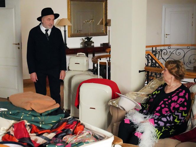 Barwy szczęścia, odcinek 3196: Józefina (Elżbieta Jarosik), Andrzej (Leon Charewicz)