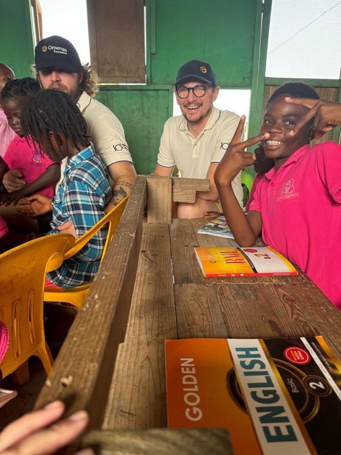 Łukasz Lis w Afryce