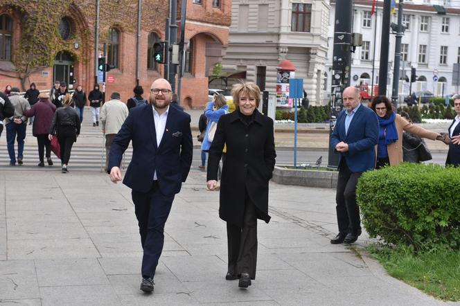 Gwiazdy Koalicji Obywatelskiej w Toruniu. Wspierają Pawła Gulewskiego