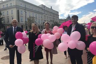 Ulicami Lublina przeszedł Marsz Różowej Wstążki. Przypomnieli o właściwej profilaktyce onkologicznej [GALERIA, RELACJA]