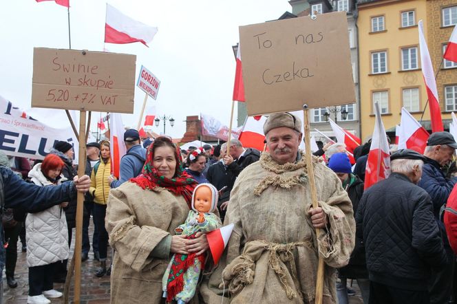 Manifestacja Prawa i Sprawiedliwości w Warszawie
