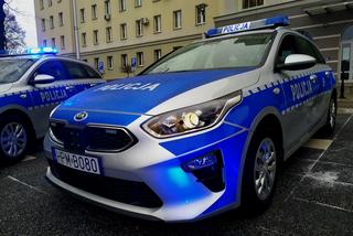Trzy nowe radiowozy Kia Ceed dla podlaskiej Policji 