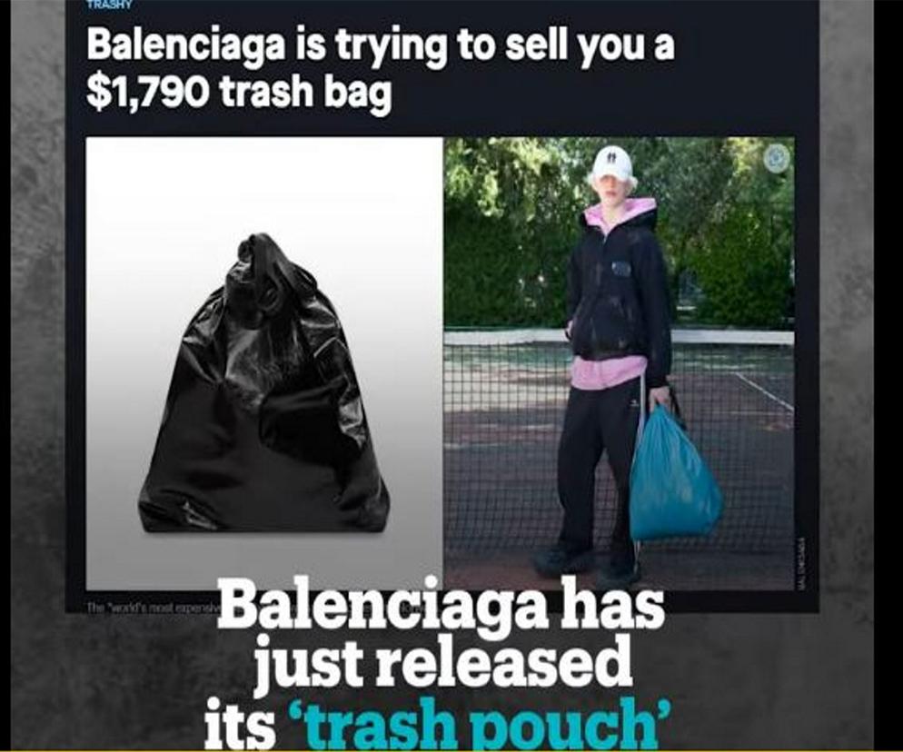 Balenciaga - Trash Pouch