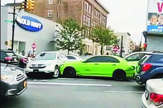 Taranem wyrwał się Policji