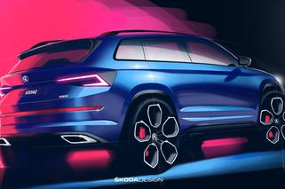 Skoda Kodiaq RS na szkicach