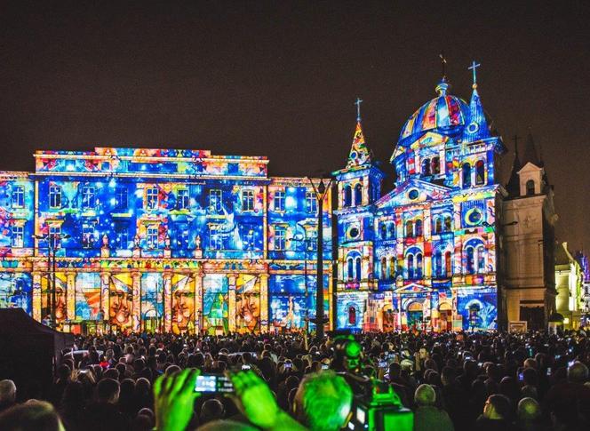 Festiwal światła w Łodzi 