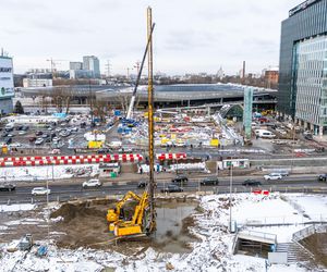 Budowa tramwaju do Dworca Zachodniego w styczniu 2025