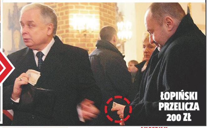Kaczyński pożycza pieniądze