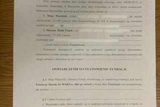 Rodzice założyli Fundacje po śmierci swojego dziecka, żeby wesprzeć innych rodziców w żałobie