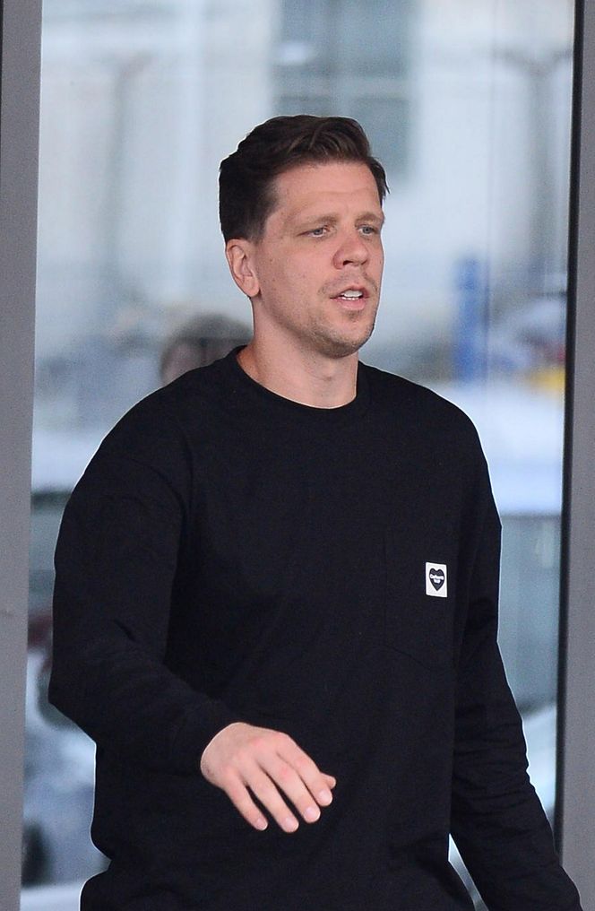 Wojciech Szczęsny przyleciał na premierę