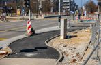 Zbędne łuki na drodze dla rowerów wzdłuż ul. Sobieskiego
