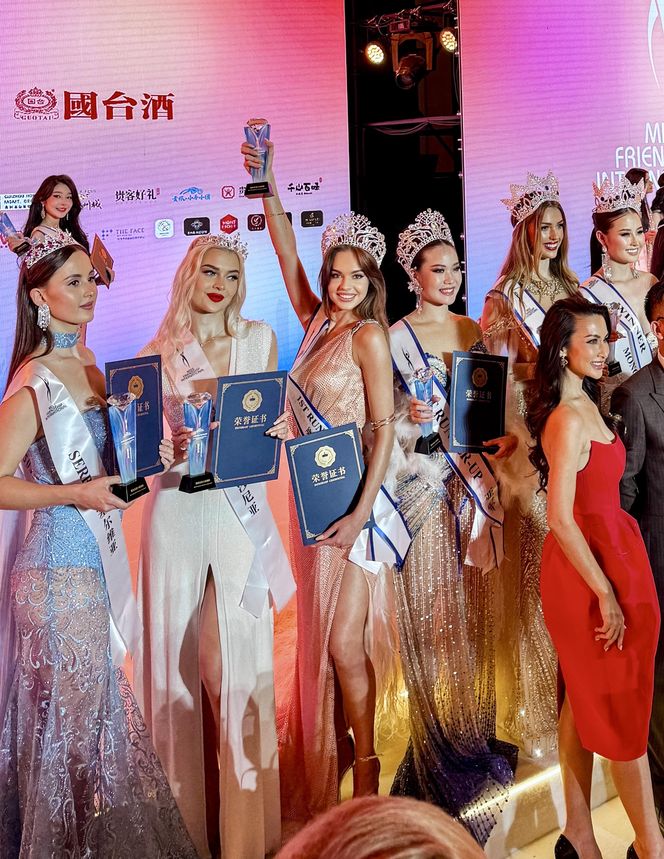 Polka podbiła Chiny! Ewa Bochenko z tytułem I Wicemiss Miss Friendship International 2025