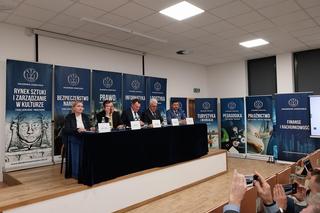 Debata kandydatów na prezydenta Miasta Zamość w Akademii Zamojskiej 27 marca 2024 r.