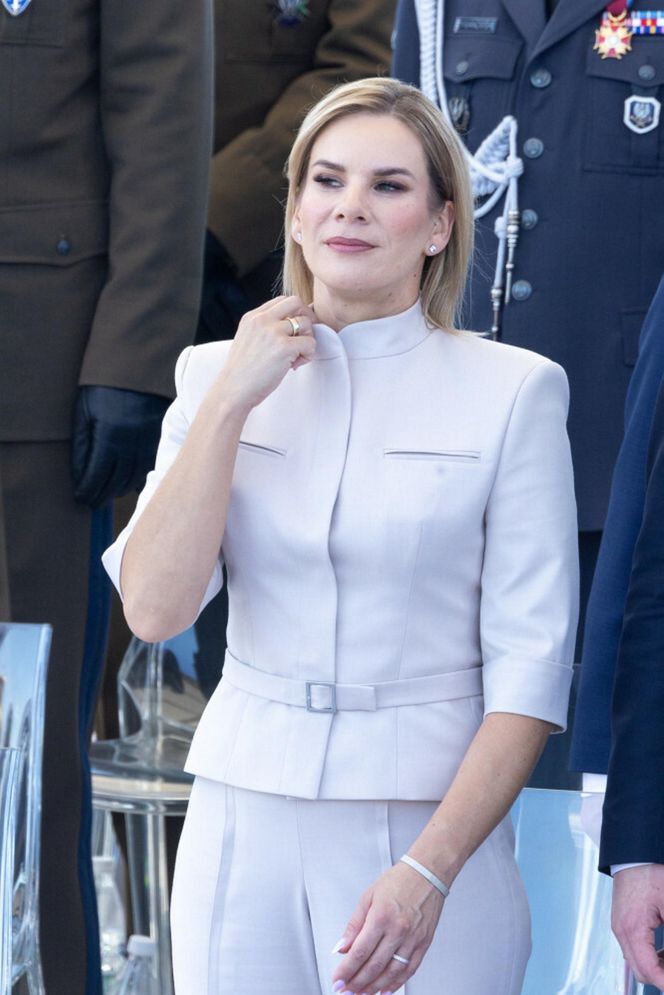 Jesienne stylizacje pierwszych dam