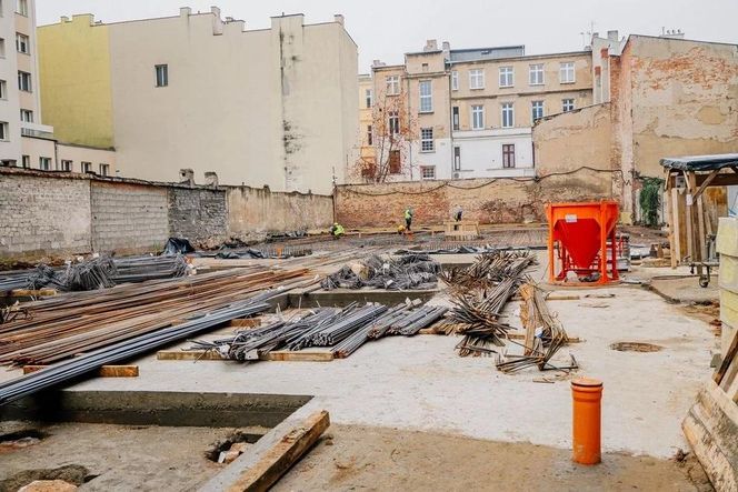 Ruszyły prace na budowie parkingów kubaturowych w śródmieściu Łodzi