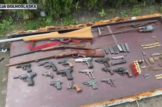 Kosza, broń i amunicja. Miał w domu prawdziwy arsenał