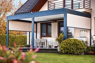 Ogród zimowy na tarasie