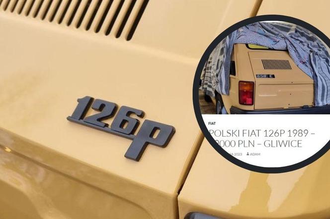 Fiat 126p został wystawiony na sprzedaż