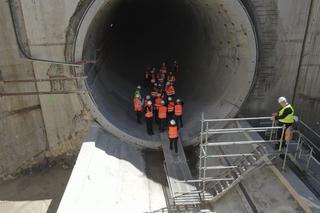 TBM Faustyna wydrążyła już 375 metrów jednotorowego tunelu