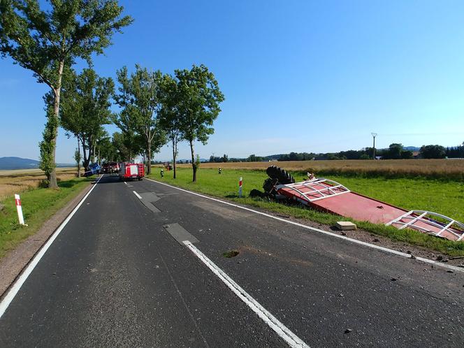 Śmiertelny wypadek na DK 33 w miejscowości Wilkanów