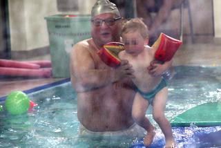 Ryszard Kalisz odbiera dziecko