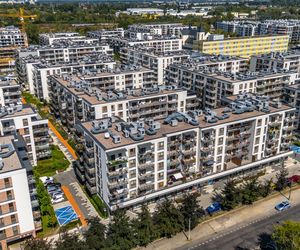 Nowe osiedla na pograniczu Kamionka i Grochowa w Warszawie