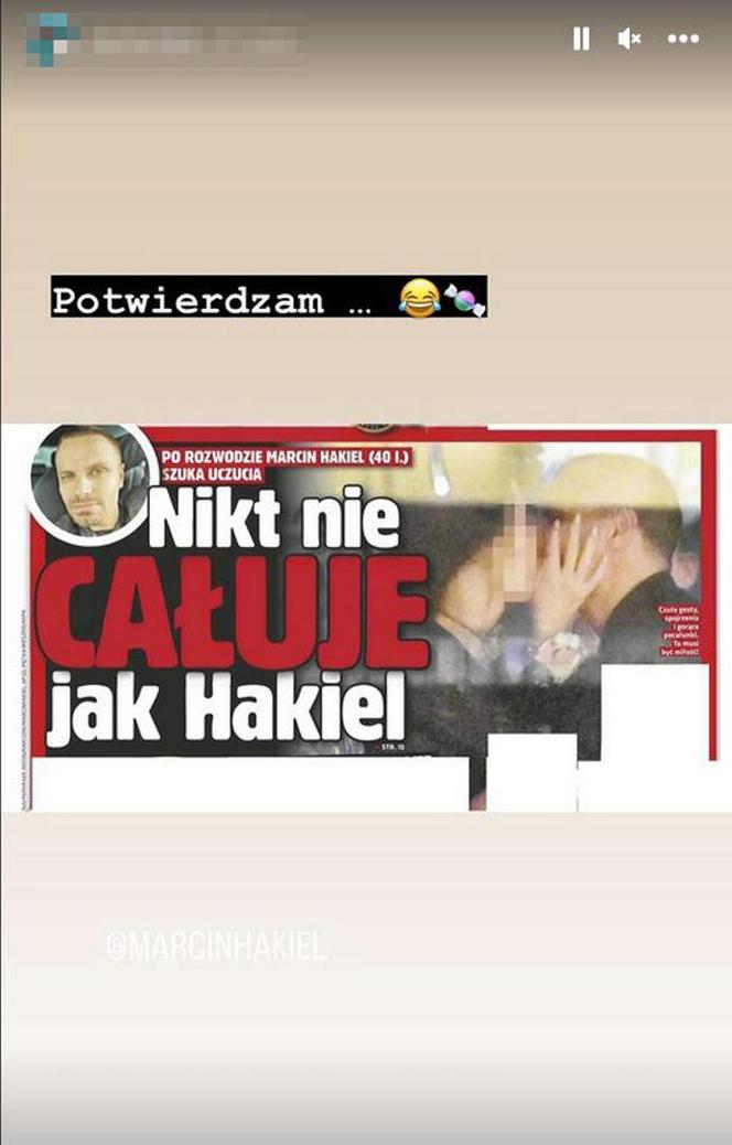 Marcin Hakiel z nową partnerką