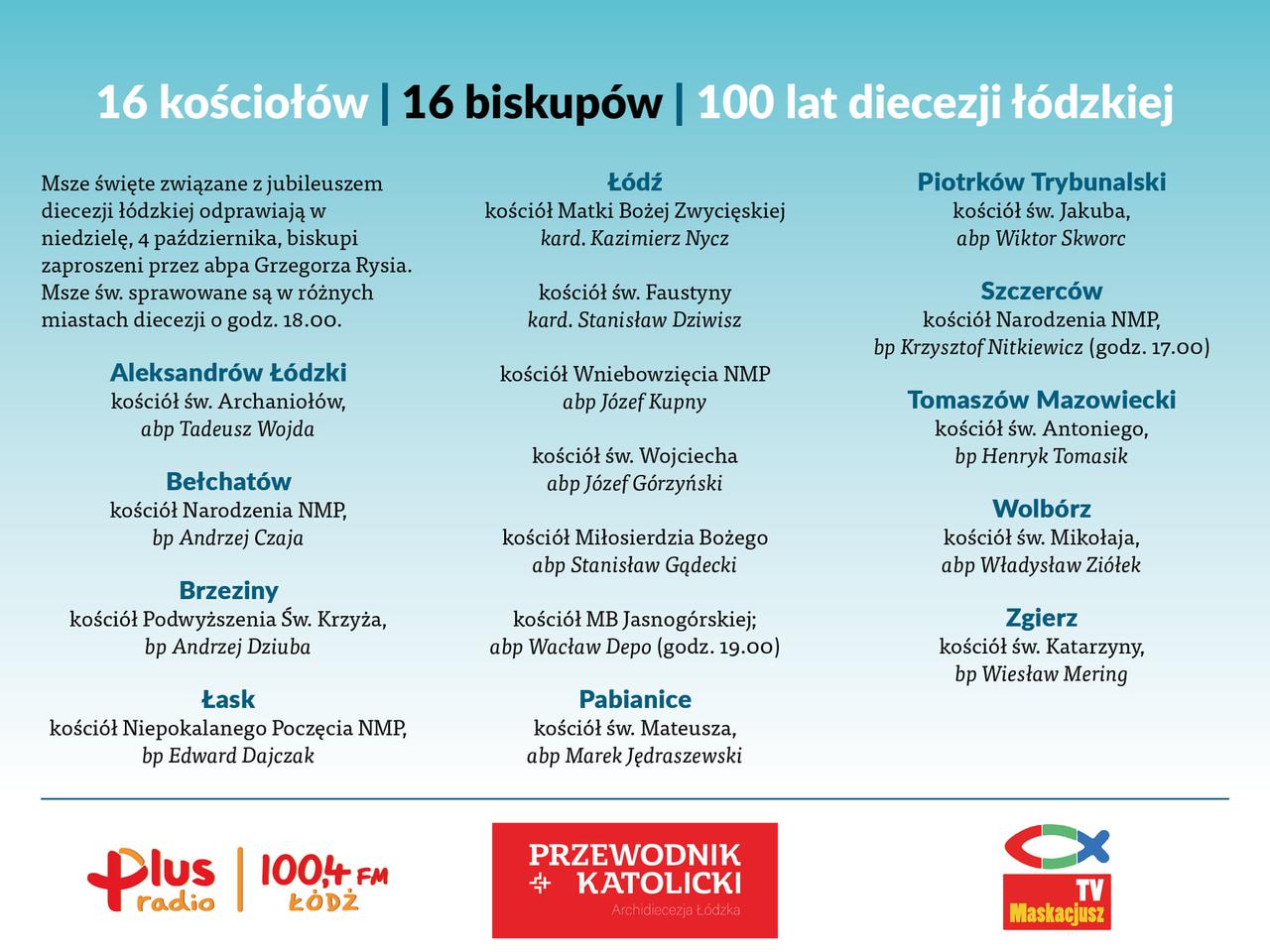 Biskupi na 100-lecie