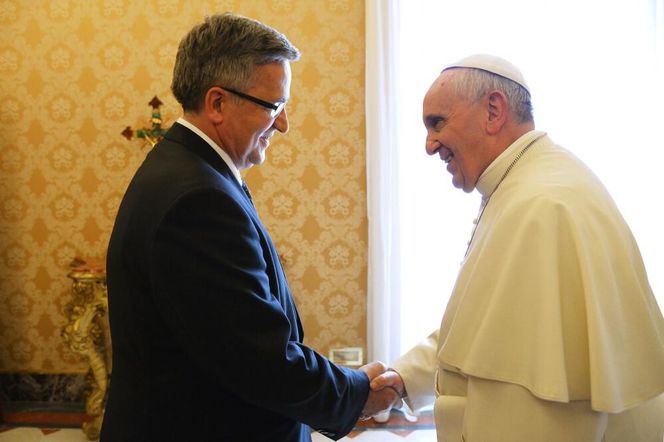 Znani polscy politycy z papieżem Franciszkiem