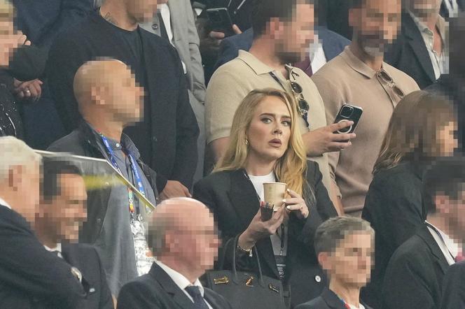 Euro 2024: Adele kibicowała Anglii z nietęgą miną 