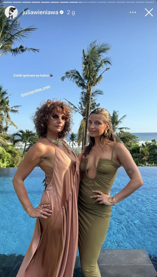 Julia Wieniawa na Bali