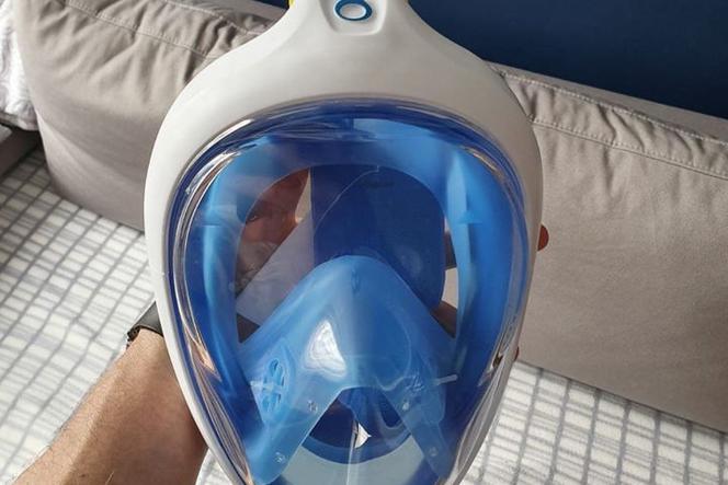 Maski do nurkowania mają pomóc toruńskim medykom