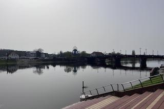 Warta w Gorzowie coraz niżej