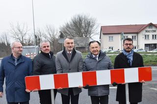 Politycy na otwarciu obwodnicy