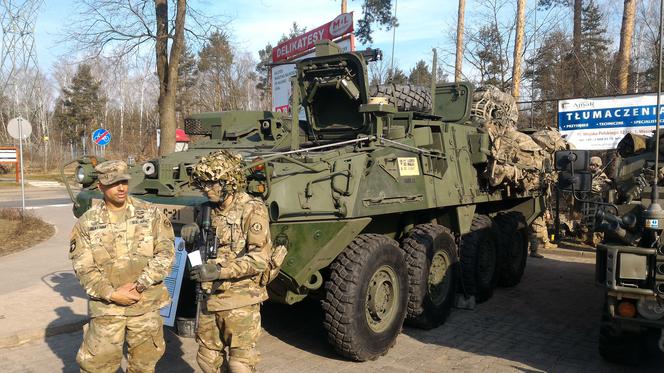 Żołnierze NATO zatrzymali się w Warszawie